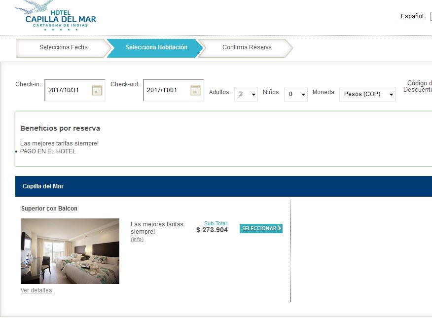 Consulta Habitaciones - find rooms